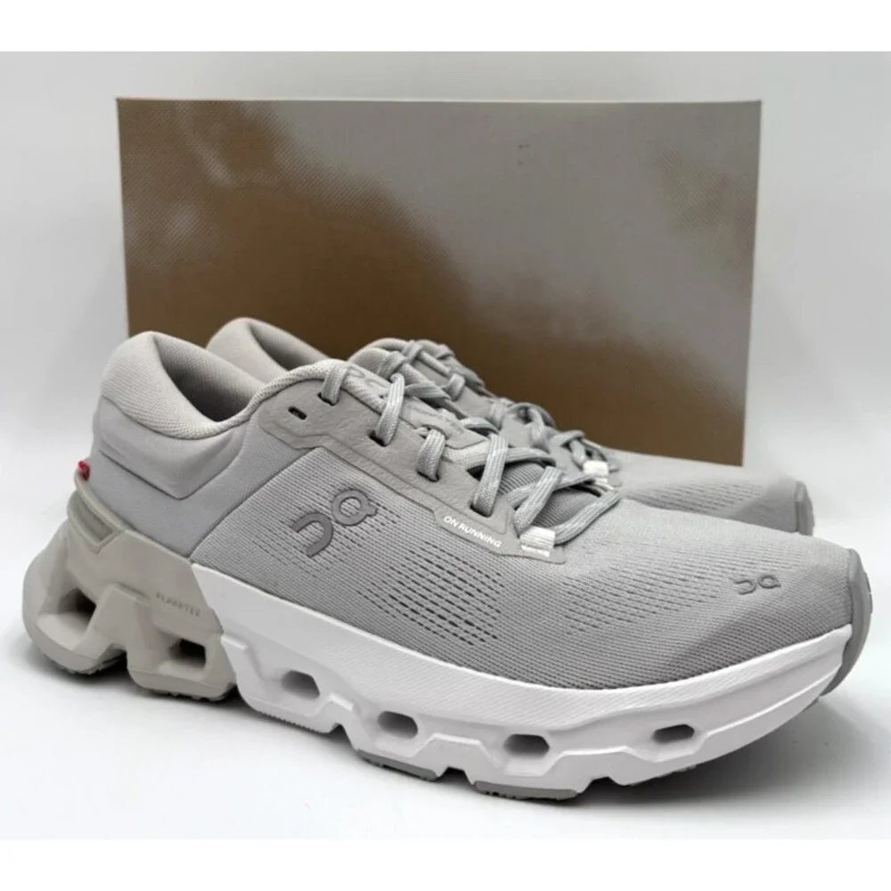 ON CLOUDFLYER 5 GLACIER/WOLF Women's NEW Running Shoes Gray US Size 10.5